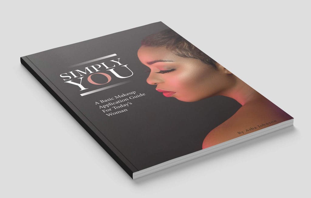 Ru4artwork's tweet image. Sometimes I get a vibe that people think that we only design flyers... Makeup guide book design #GetOneMedia