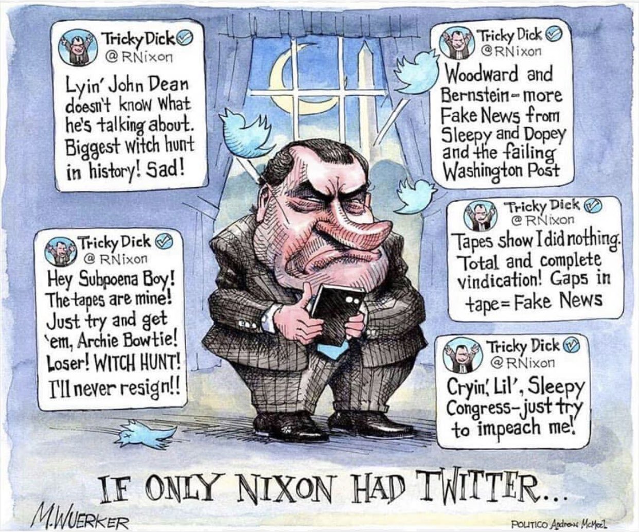 Spiro Agnew’s Ghost on Twitter: "Still in my top 3 political cartoons