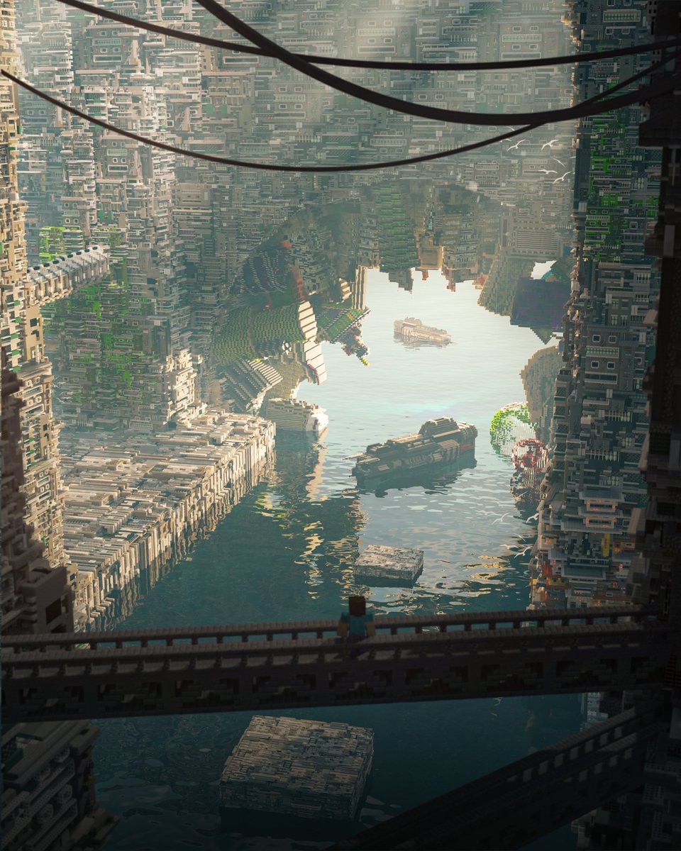 Dxnkbarkeit's tweet photo. #Minecraft cyberhole 
built by @H2CrO41 and @itsjaban https://t.co/LOkg8Wu8Vz