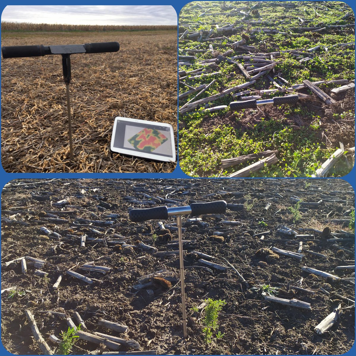 Bit_Field_'s tweet photo. Día de validación de lotes en Tres Arroyos y Azucena. Conocer la limitante de cada zona de manejo es fundamental para maximizar rendimientos. #BitField #agriculturadeprecision #agtech https://t.co/ZhnBudajwd
