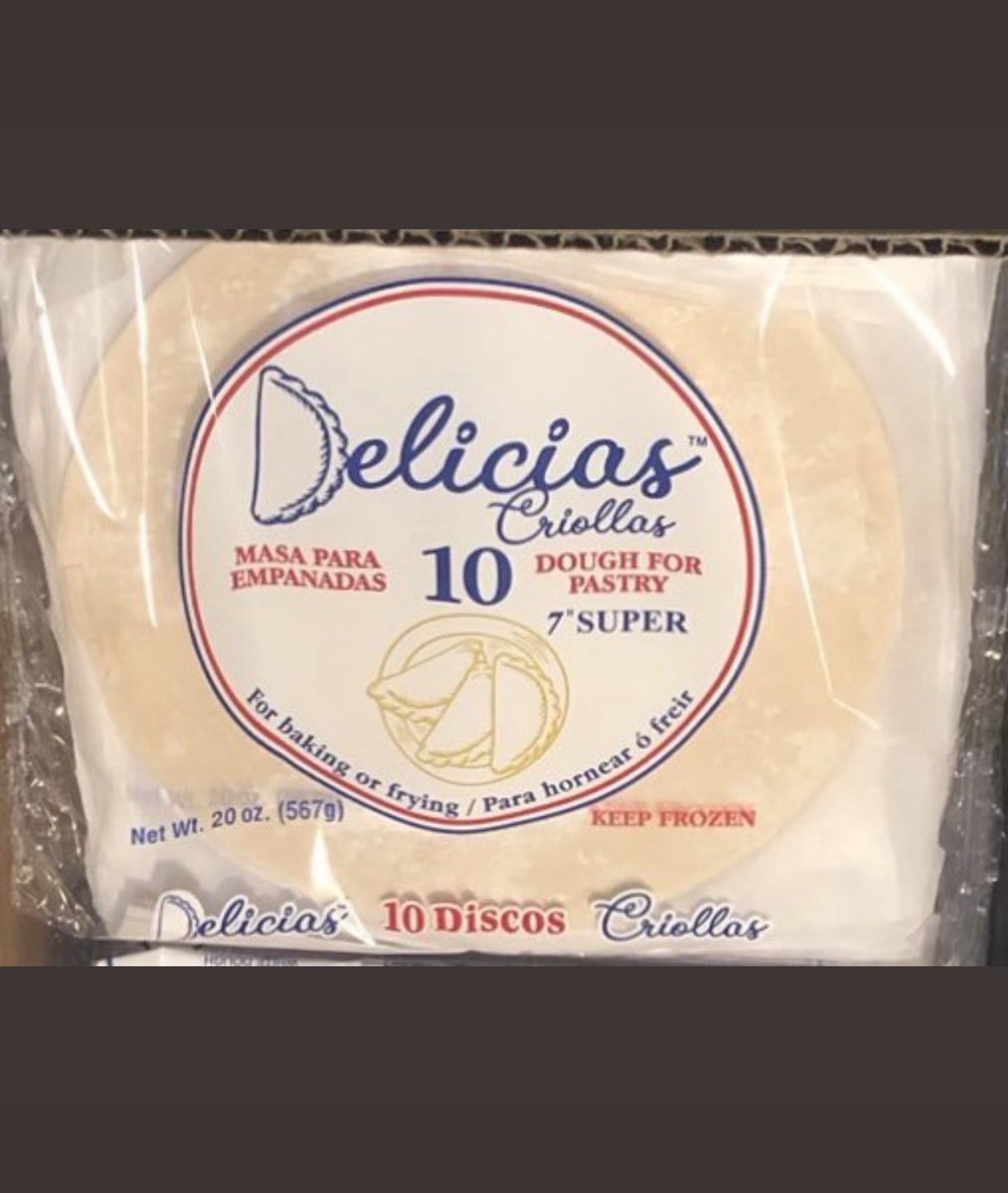 CBFF2GO's tweet photo. DELICIAS CRIOLLAS DISCOS 
para EMPANADAS 
Sizes:
3-1/2”    24/9 oz
5-1/2”    24/14 oz
7”            20/20 oz
*** We have the best prices in the market. https://t.co/9l2YbpMH4u