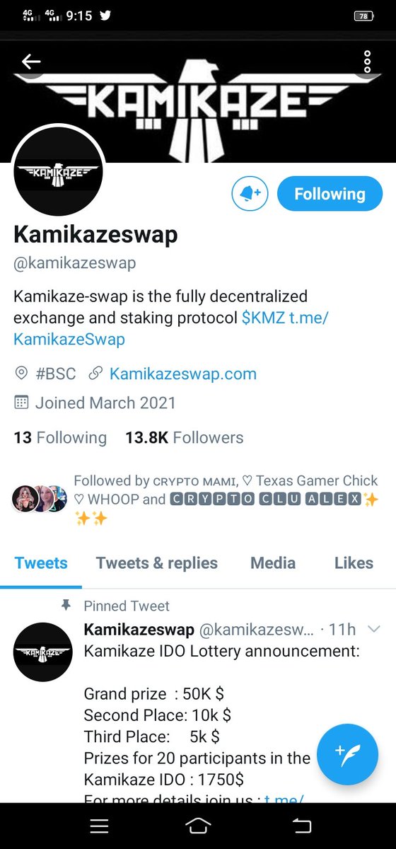 JosuaSayo's tweet photo. @AyyMG @kamikazeswap Hope to win this one.🙏 https://t.co/93b81fw2hl