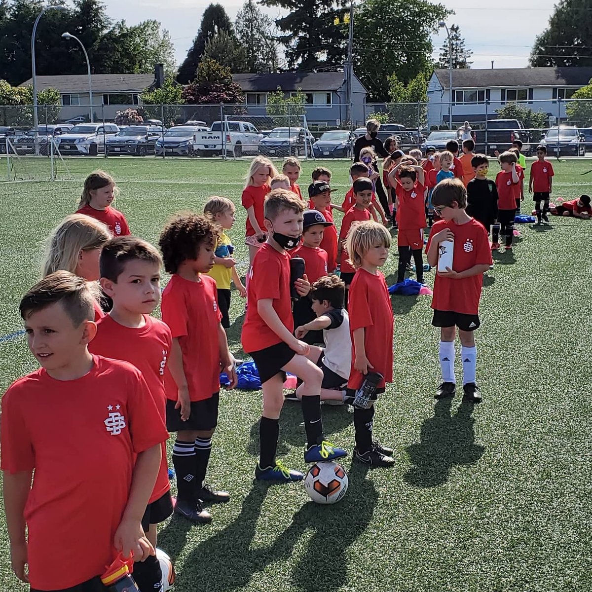 ⚽💥🏃🏾‍♀️

Well, it's been pretty great to see so far.

Many of these kids have never played a game before tonight!