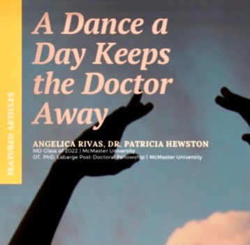 Geras Centre for Aging Research (@gerascentre) on Twitter photo Congratulations to Angelica Rivas (<a href="/_rivasangelica/">Angelica Rivas</a>, 2nd year med student) & Dr. Patricia Hewston (<a href="/p_hewston/">Patricia Hewston</a>, post-doc) on their featured article a #dance a day keeps the #DoctorAway in the 9th Annual National Geriatrics Interest Group Publication! 💃👩⚕️🩺
canadiangeriatrics.ca/wp-content/upl… Congratulations to Angelica Rivas (<a href="/_rivasangelica/">Angelica Rivas</a>, 2nd year med student) & Dr. Patricia Hewston (<a href="/p_hewston/">Patricia Hewston</a>, post-doc) on their featured article a #dance a day keeps the #DoctorAway in the 9th Annual National Geriatrics Interest Group Publication! 💃👩⚕️🩺
canadiangeriatrics.ca/wp-content/upl…