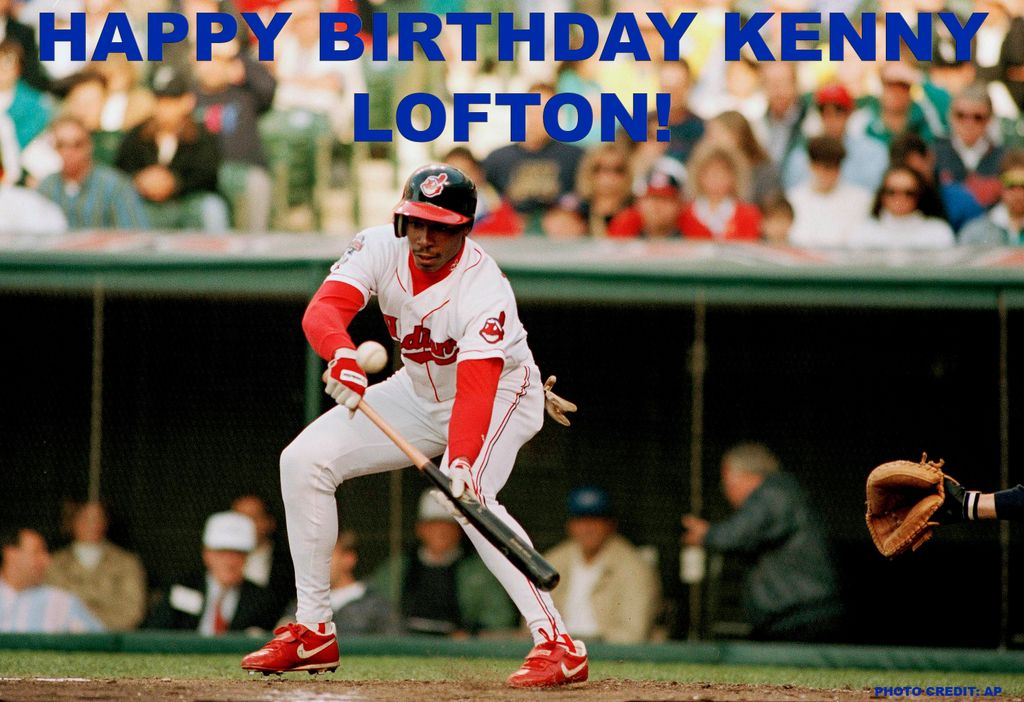 Today is Indians legend Kenny Lofton\s birthday! Wish him a happy birthday below! 