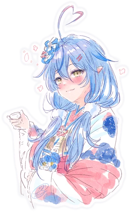 遅ればせながら雪夜月完成おめでとうございます🎉の気持ちを込めて🍶 #LamyArt 