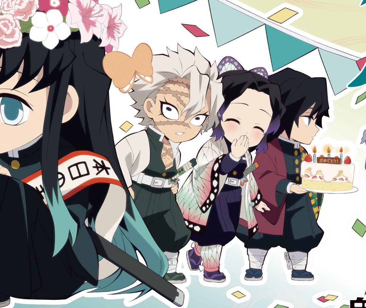 tanijrou's tweet photo. why is he doing the weirdest things in other pillars birthday art 😭 https://t.co/2tWvwEPBam