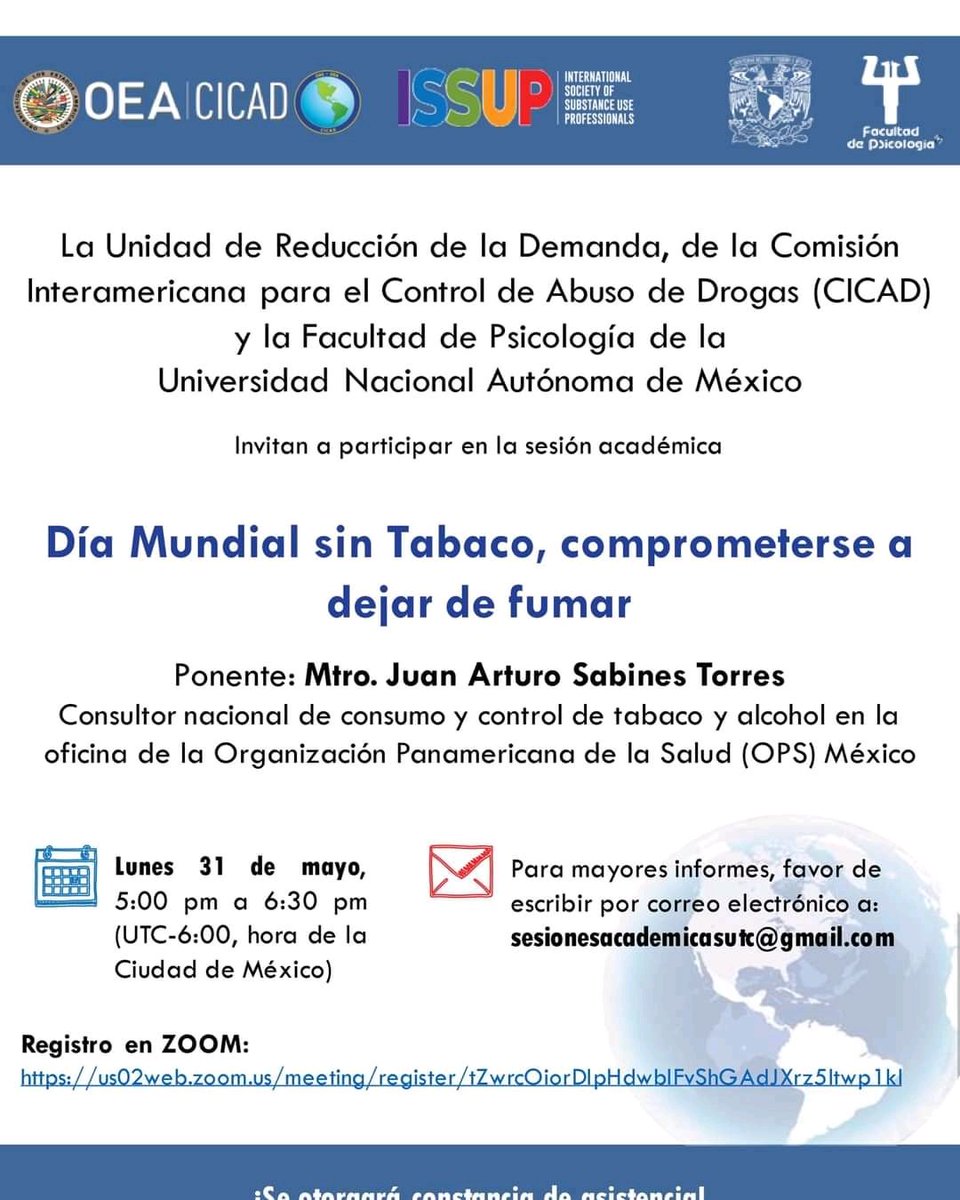 Cecosama_SP's tweet photo. Día mundial sin Tabaco, comprometerse a dejar de fumar.
Mtro. Arturo Sabines Torres
@jarsato
#DiaMundialSinTabaco #DejaDeFumar #ComprométeteADejarDeFumar
#ComittToQuit
#ConadicTeEscucha #CuidaTuSaludMental @CONADICmx @zabicky @psiquijada @DraEvalinda @drabores @D_Videgaray https://t.co/tWTUMs84BU