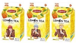 リプトン Idolish7 のコラボパッケージ 森永乳業 リプトン レモンティー 500ｍｌ リプトン ミルクティー 470ml が6月14日週より順次 リプトン グレープティー 500ml が6月15日 火 より全国 沖縄除く にて期間限定で新発売