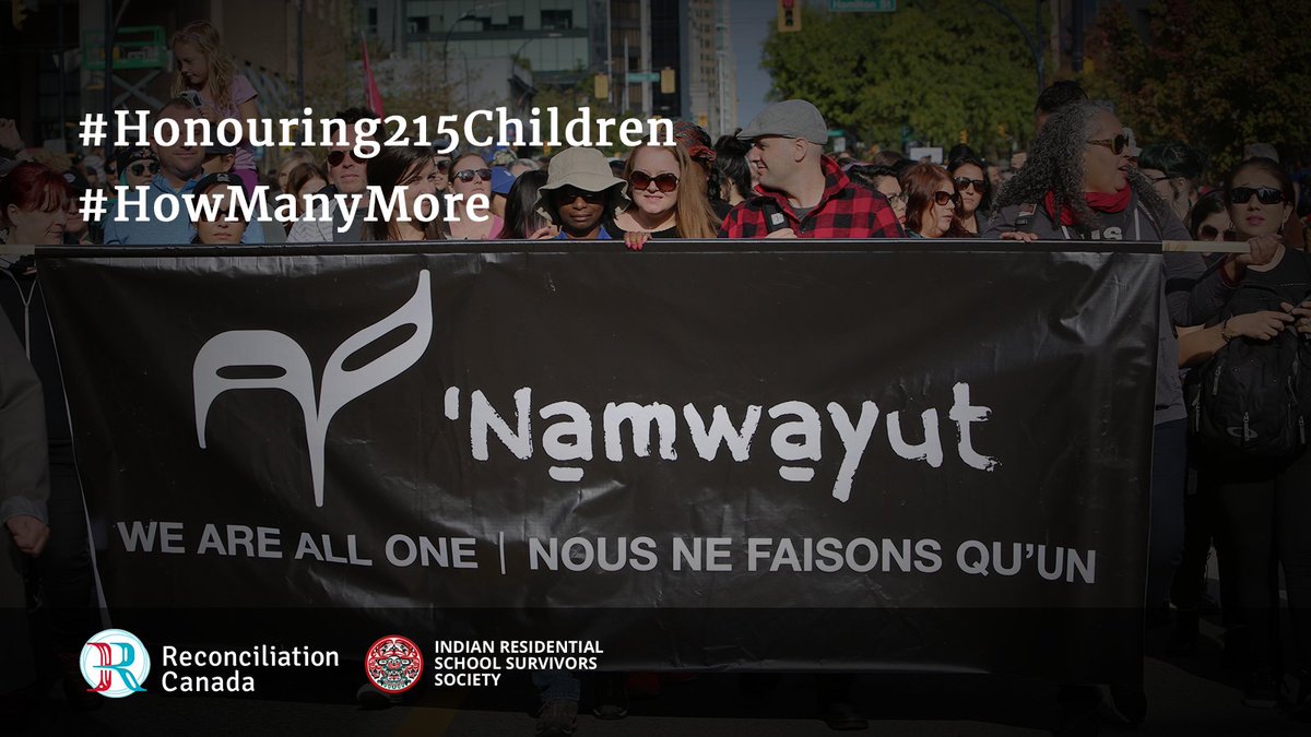 Rec_Can's tweet photo. Join our fourth gathering tomorrow at 9am to continue remembering the 215 children found buried at the Kamloops (Tk’emlups) Residential School.  All are welcome.

This link to joins the gathering:
 https://t.co/JiYB0WE50S

#honouring215children #howmanymore https://t.co/DZKZ8wdL3V