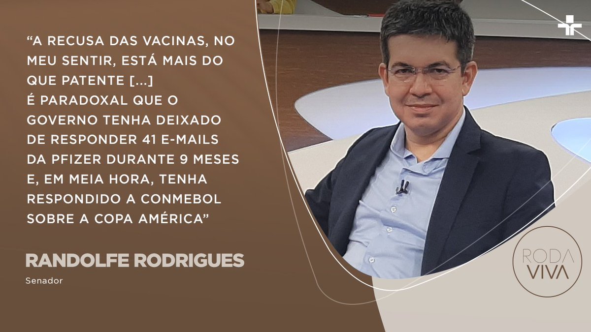 O senador Randolfe Rodrigues (@randolfeap) é o entrevistado do #RodaViva desta segunda-feira (31) e fala sobre as responsabilidades do Governo Federal diante da crise da Covid-19.