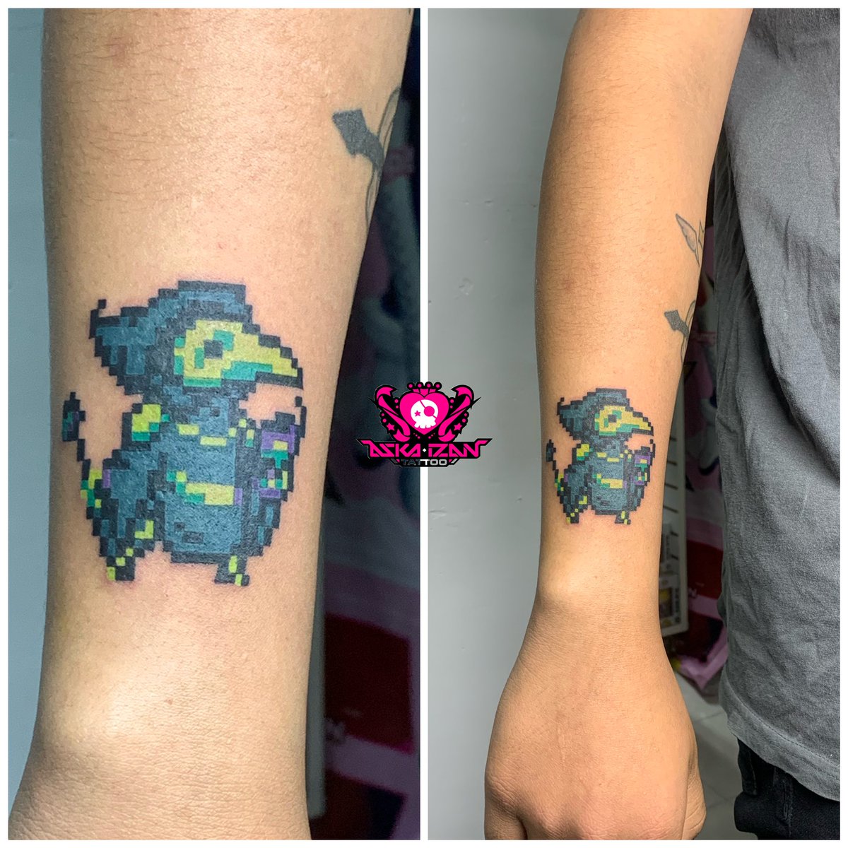 askaizantattoo's tweet photo. #PlagueDoctor #plague #plaguemask #pixelart #Pixel #pixelartist #pixeltattoo #pixels #16bits https://t.co/ZFAdWwTJju