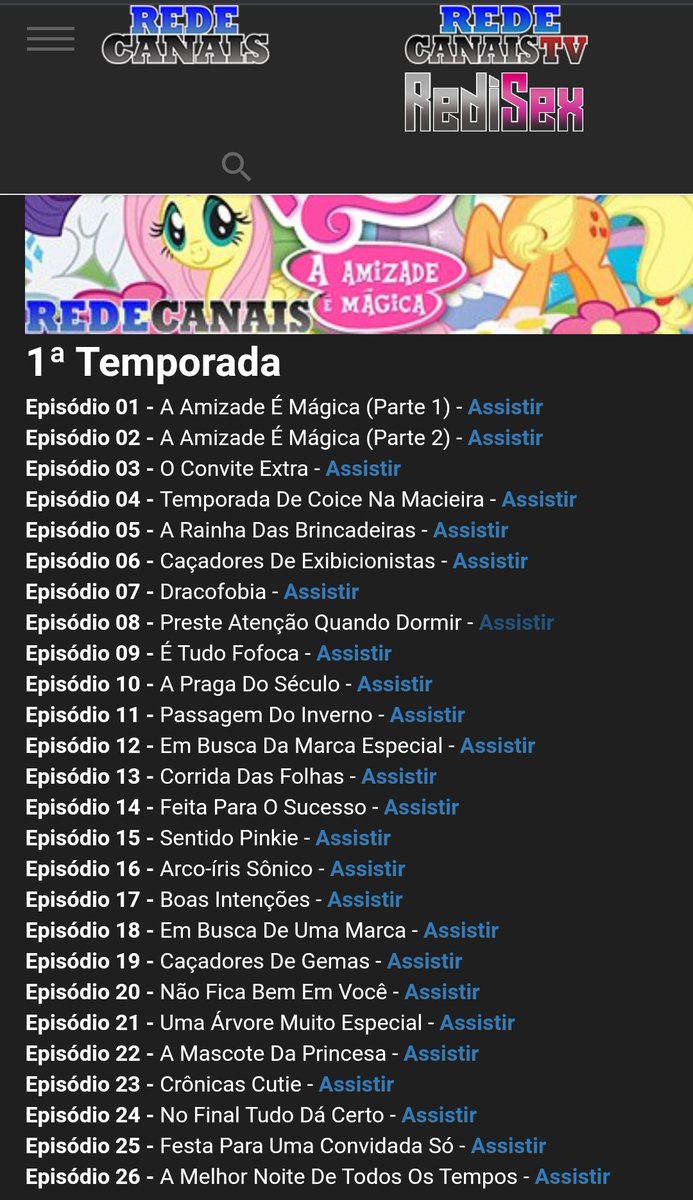 yasa 〬𓂂 ׄ on X: 2- rede canais Ele é mais chato de vê pq trava e abre  propaganda então não recomendo muito, no meu caso ele só abre no pc pq