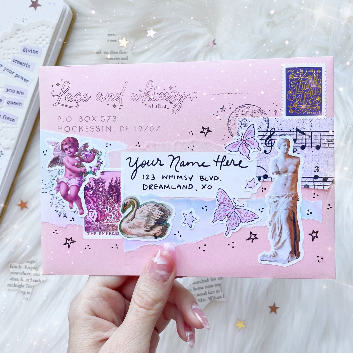 POV: your WhimsyMail sticker subscription just arrived. 💌🎉🎀