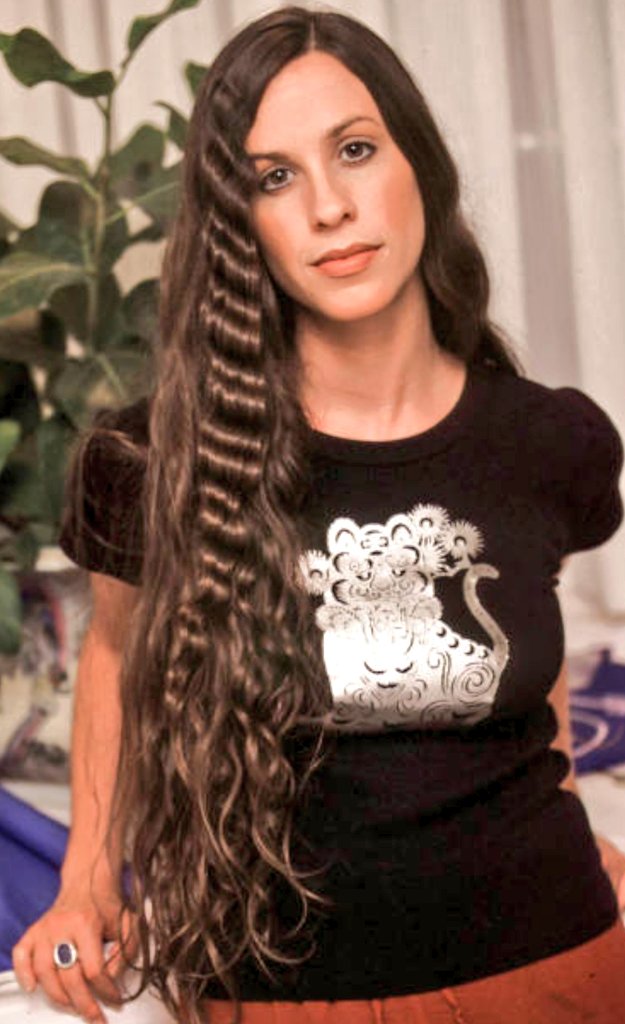 Happy Birthday to Canadian singer songwriter Alanis Morissette, born on this day in Ottawa, Canada in 1974.    