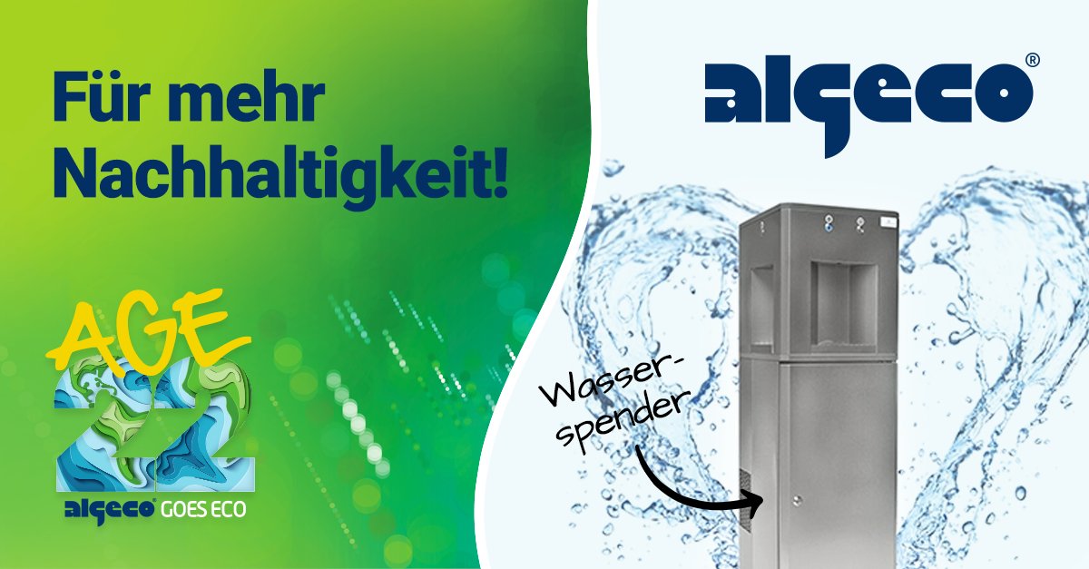 algeco_de's tweet photo. [ALGECO GOES ECO]
💧 Nachhaltige Erfrischung für unsere Mitarbeiterinnen und Mitarbeiter! An unseren Standorten gibt es frisches Trinkwasser aus Wasserspendern. Das ist CO2-freundlich, spart Energie und vermeidet Abfall. Für mehr #Nachhaltigkeit! https://t.co/NTOIRGe42t
