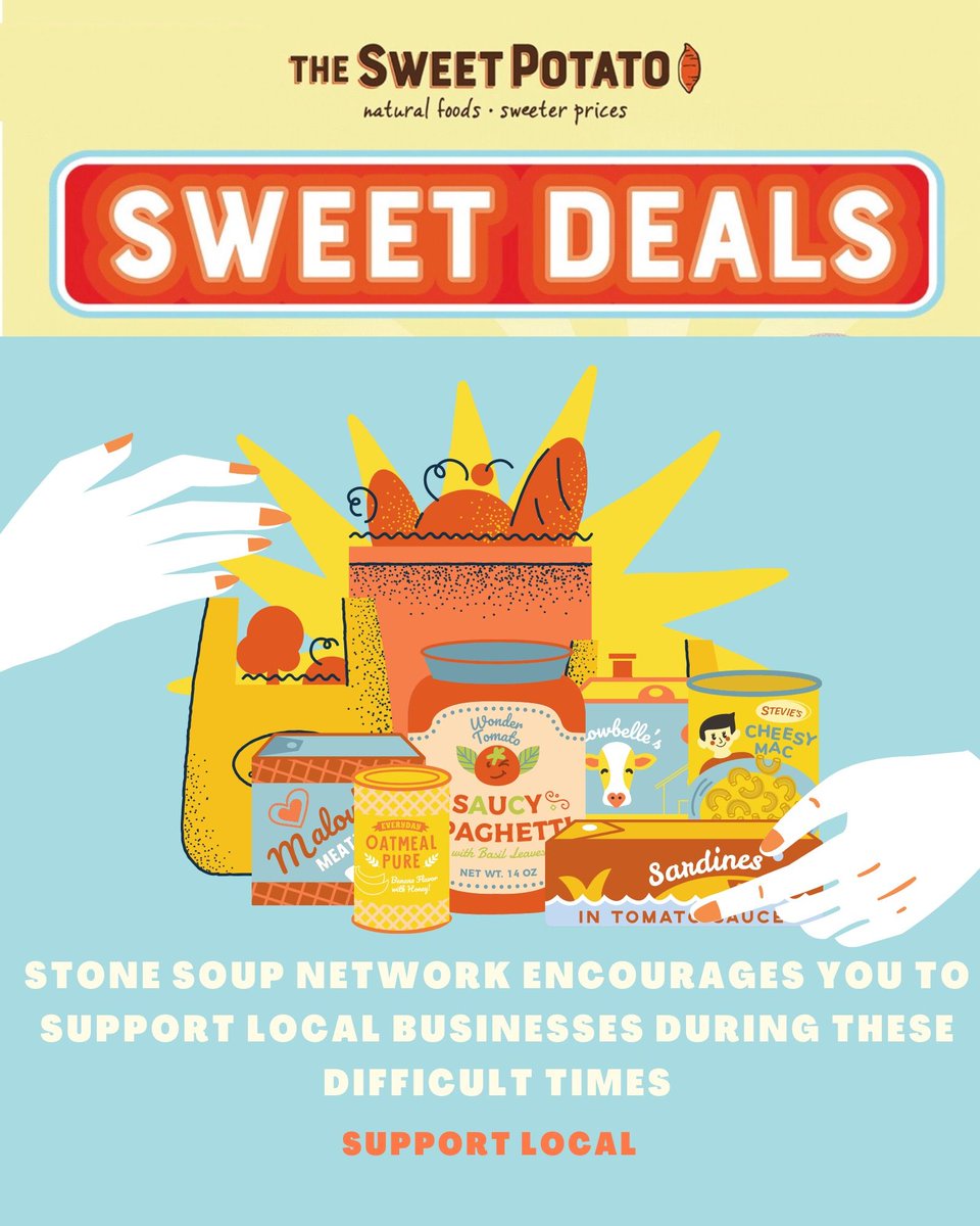StoneSoupNet's tweet photo. Toronto’s best place to get organic & natural foods at Sweeter Prices, located in vibrant Junction neighbourhood. They believe eating healthy is a right, not a privilege, & work hard to keep their prices low @thesweetpotato #oganicfood #thejunction #junctionbia #Junctionto https://t.co/Wp3XGi4Wp1