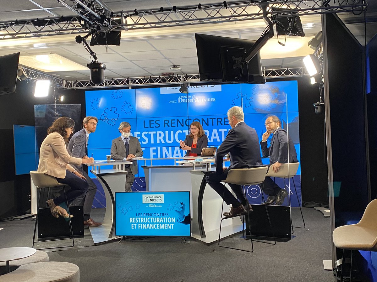Option_Finance's tweet photo. Les Rencontres #Restructuring21 viennent de débuter. Suivez notre direct sur https://t.co/P0F5R5Gaur https://t.co/VnKCJzSAEJ