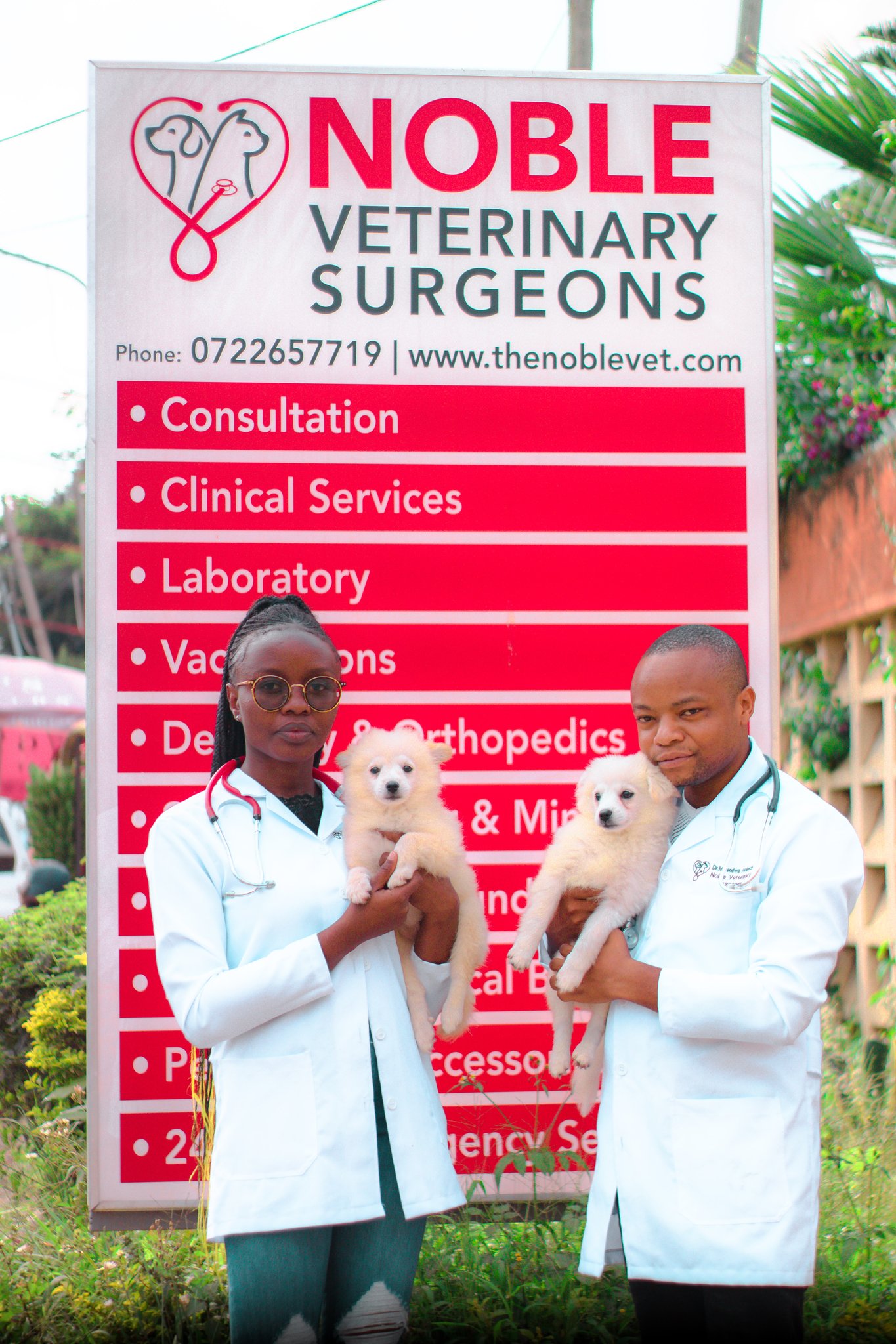 Noble Veterinary Surgeons on X