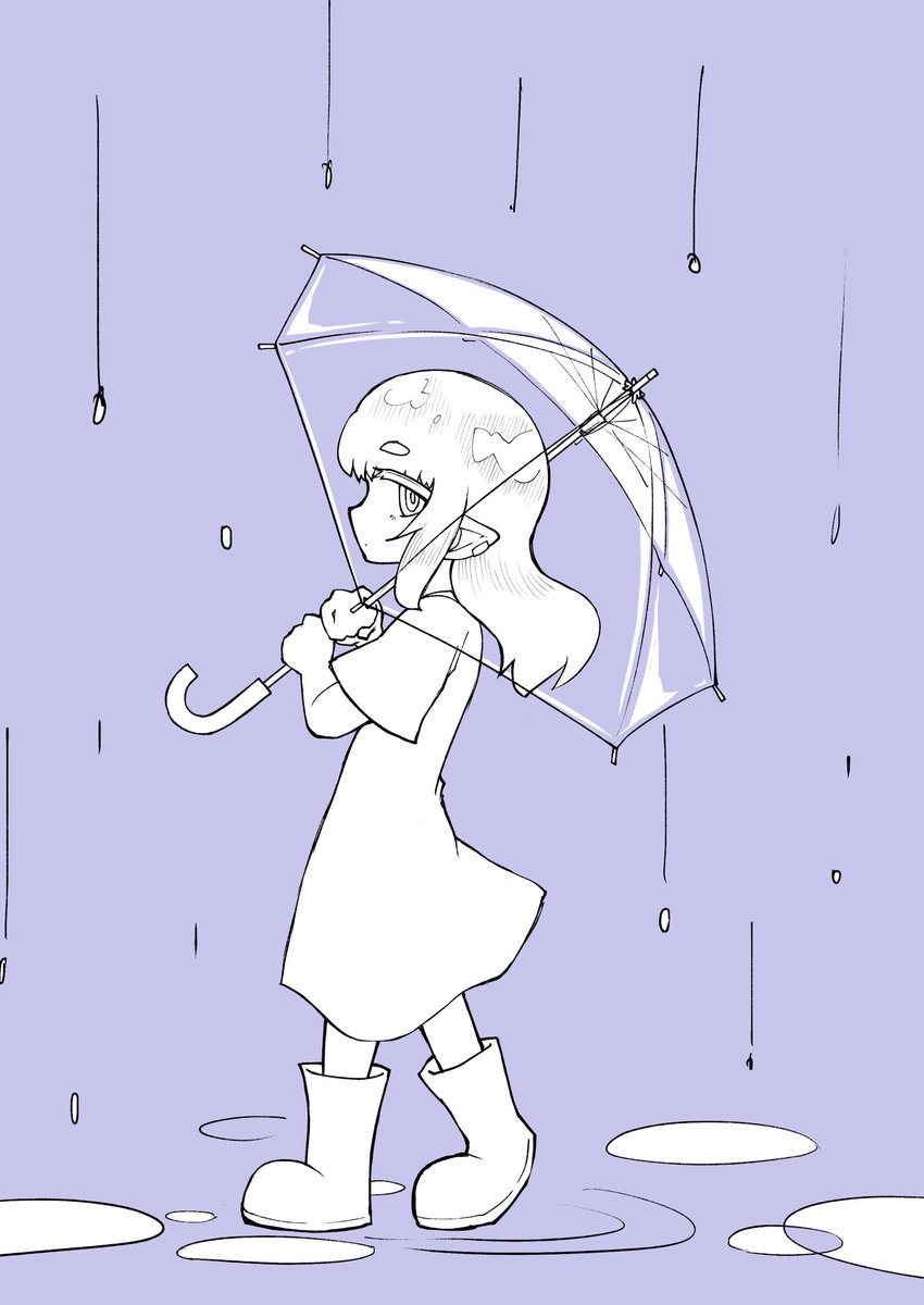 妖精たちと梅雨 