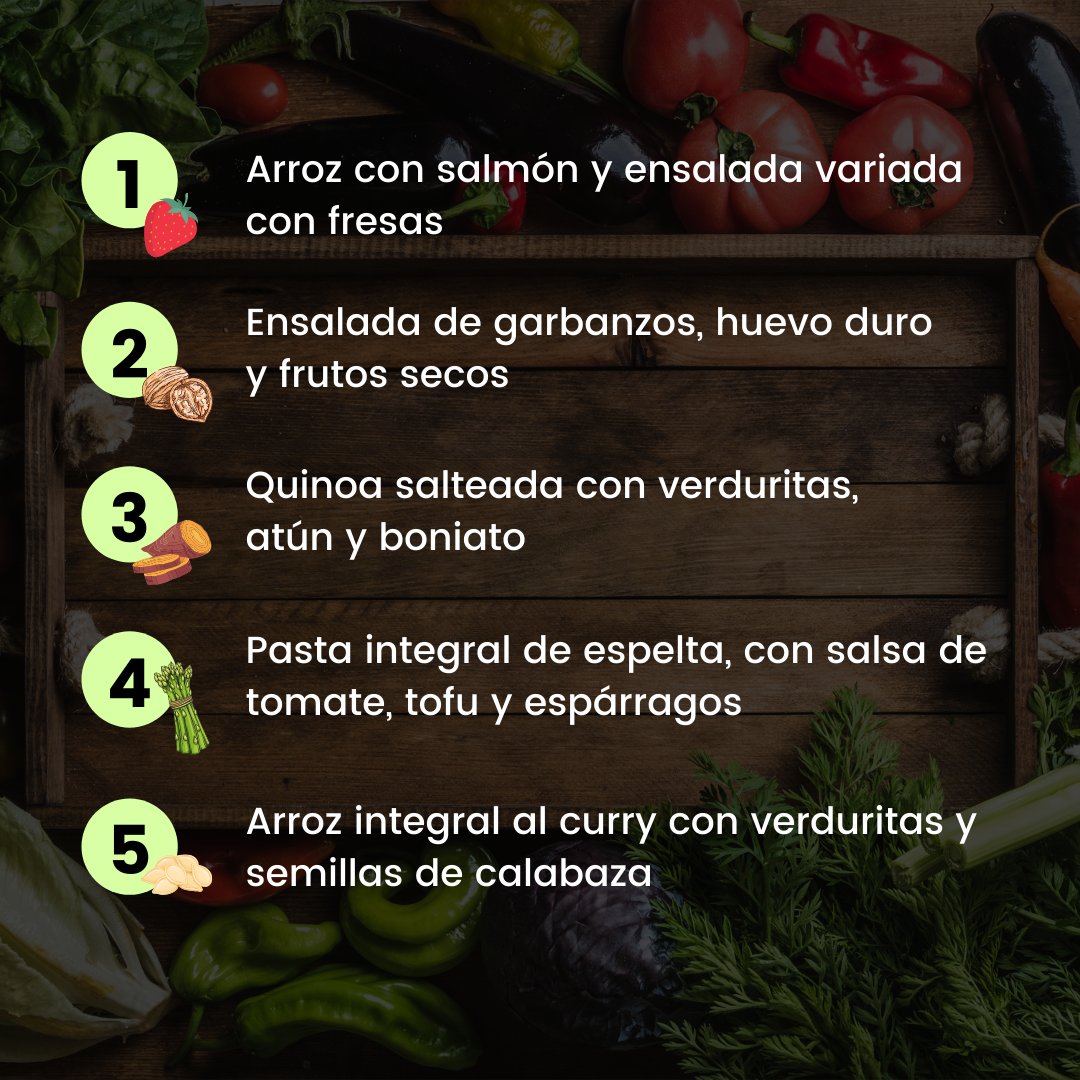beyondyou_life's tweet photo. 🥑Te traemos 5 recetas fáciles para preparar tu tupper✨
⏰Hoy te traemos algunas recetas para que dejes de romperte la cabeza pensando en qué llevarte para comer.🍴😋
👆🏽Más info en https://t.co/V44PkPr5pY
#exheus #dieta #recetas #health #healthylifestyle #salud #nutri https://t.co/lO1VUXUyXn