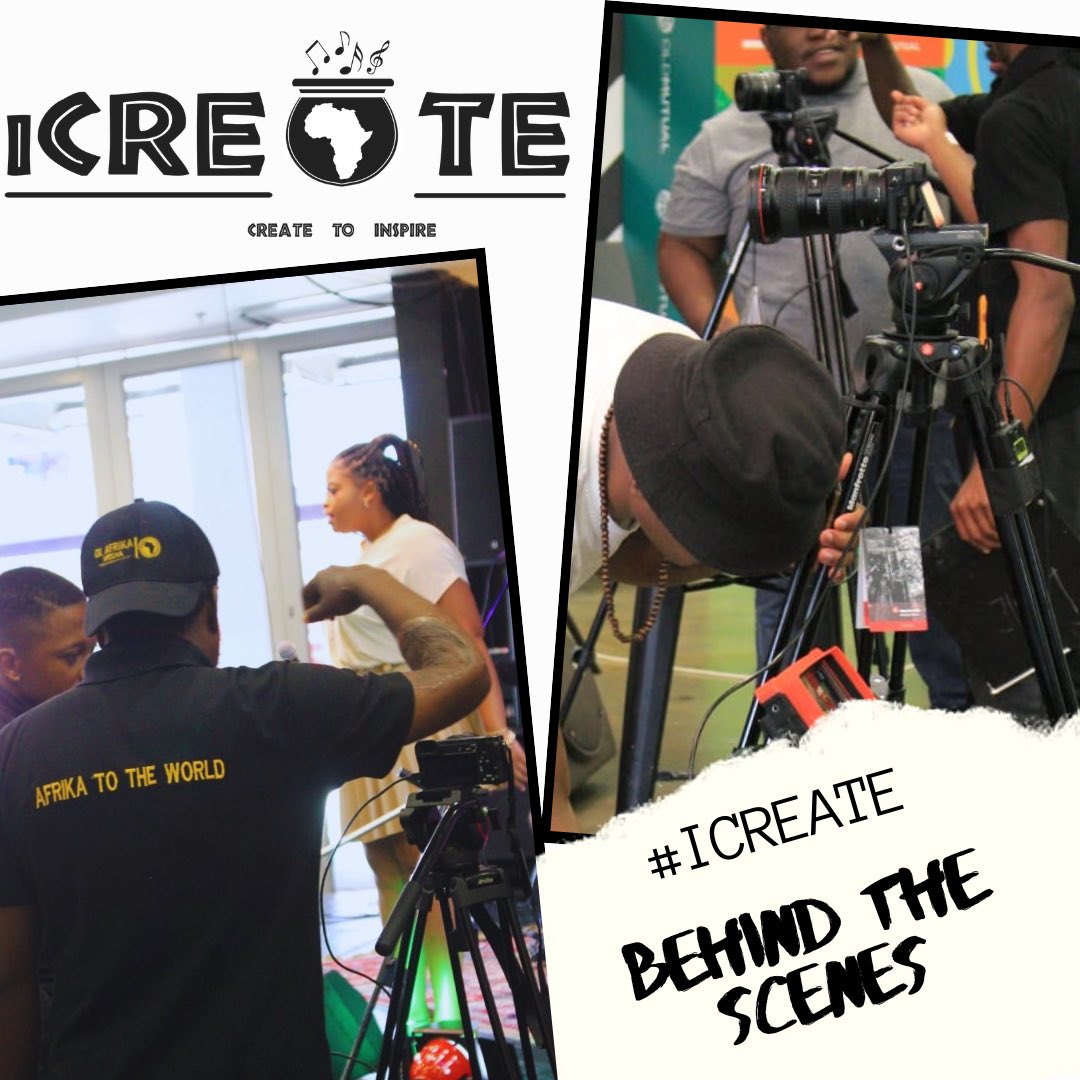 IcreateTvshow's tweet photo. A glimpse of the making of “icreate”. A 12 episode Music TV Show coming to your screens soon. #music #behindthescenes #olafrikamediafoundation #emergingartist #musician #icreate #worldstage #talent #canonphotography #makeupartist #ComingSoon #BehindTheScenes https://t.co/hnECZfroqh
