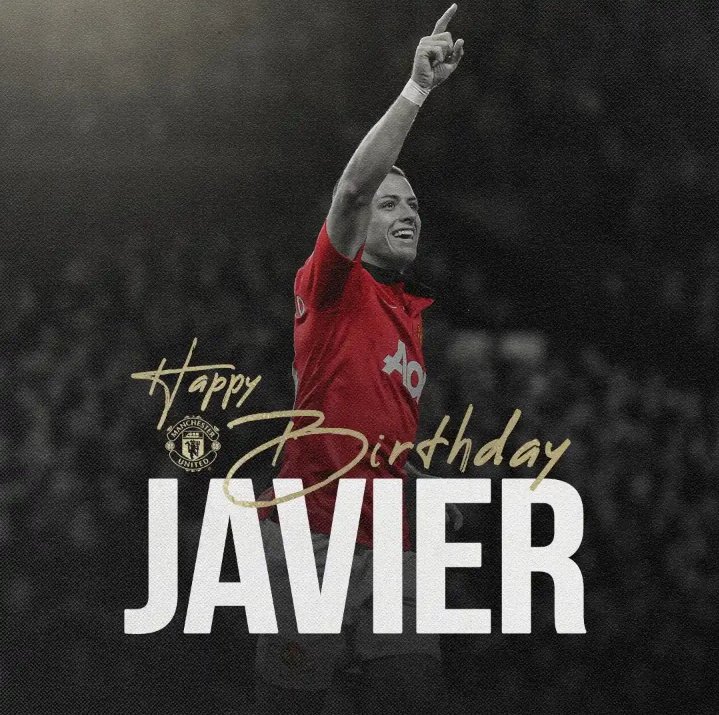 Sometimes I can\t believe that Javier Hernandez played for Real Madrid
Happy birthday chicharito 