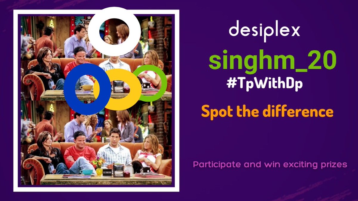mUkEsH_3m's tweet photo. @Desiplex1 @CelebyteGlobal @Contest_in @Indian_Contests @ContestFeeds @indiacontests4u @armsprime I Spotted here total 04 differences
@Desiplex1
#desiplexapp #tpwithdp #participate #ContestAlert #contestalertindia #Contest #contestindia #play #winprices #quiz #games #spot
@PritiNivoriya
@dadofbonhisha
@Kuldeep_loser
@ranchikuldeep
@bokadia_vinita
@Deepaadhan3
@Racer_Veb https://t.co/mxsRHvj3pf