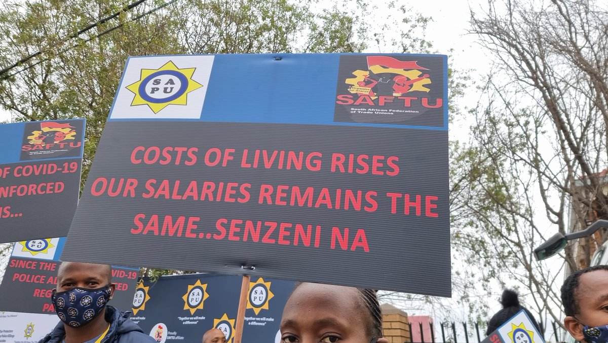 wearesapu's tweet photo. As we gather at the PSCBC offices as we wait for the Conciliation process to takes place inside.
We reject the 1 5% https://t.co/lLUj2CZHHc