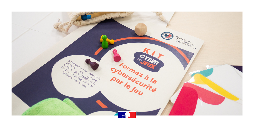 Vous êtes enseignant et êtes à la recherche de ressources pédagogiques sur la #cybersécurité ? Rencontrez-nous les 22/06 et 24/06 de 17h à 18h lors des webinaires de présentation du kit CyberEnJeux, spécialement conçu avec l’<a href="/ANSSI_FR/">ANSSI</a> ! Plus d'infos ➡️ openagenda.com/110bis