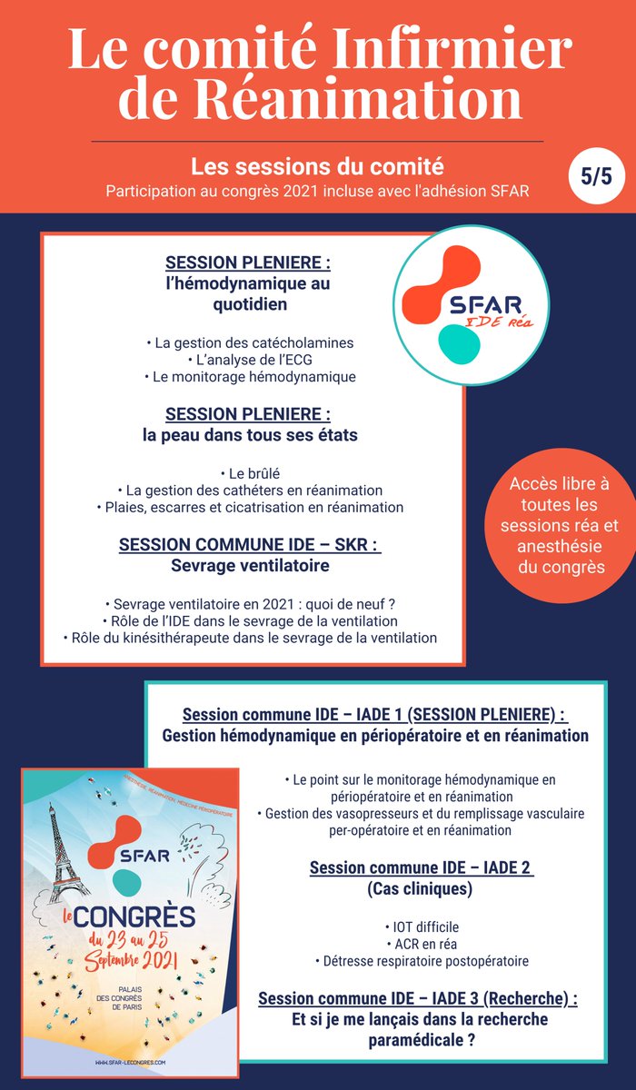 SFAR Anesthésie Réanimation tweet media