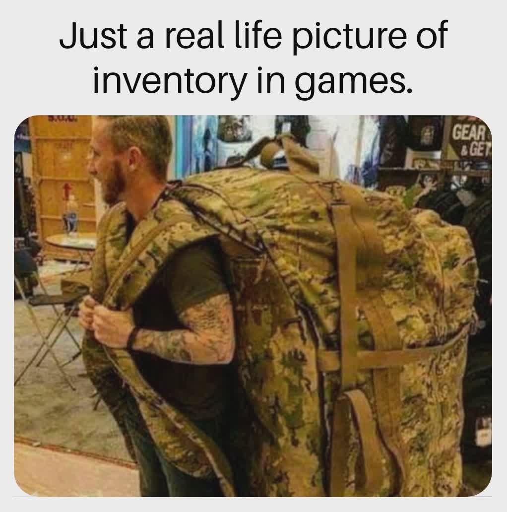 w47k3rg4m1ng's tweet photo. are you a light packer? #w47k3rg4m1ng https://t.co/290rji6C4S