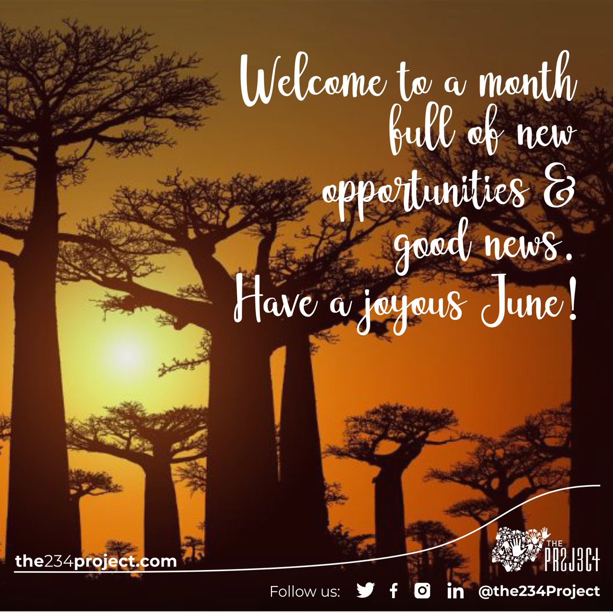 LOVE Nigeria (@the234project) on Twitter photo Happy new Month fam!
May each day become a reason for happiness to you!
the234project.com
<a href="/AkpabioNice/">Christian Imo-owo Akpabio</a> <a href="/Tisefunmi_/">Lily🦋👸</a>
<a href="/jeezisreal/">Oyebisi✌️✌️</a> <a href="/canada_mayor/">mayor of canada</a>
<a href="/yung_danny/">OBA OF UK</a> <a href="/fisayoade_/">Fifss of Rayne 🦋</a>
#newmonth #happynewmonth #joyousjune #naija4life #234project Happy new Month fam!
May each day become a reason for happiness to you!
the234project.com
<a href="/AkpabioNice/">Christian Imo-owo Akpabio</a> <a href="/Tisefunmi_/">Lily🦋👸</a>
<a href="/jeezisreal/">Oyebisi✌️✌️</a> <a href="/canada_mayor/">mayor of canada</a>
<a href="/yung_danny/">OBA OF UK</a> <a href="/fisayoade_/">Fifss of Rayne 🦋</a>
#newmonth #happynewmonth #joyousjune #naija4life #234project