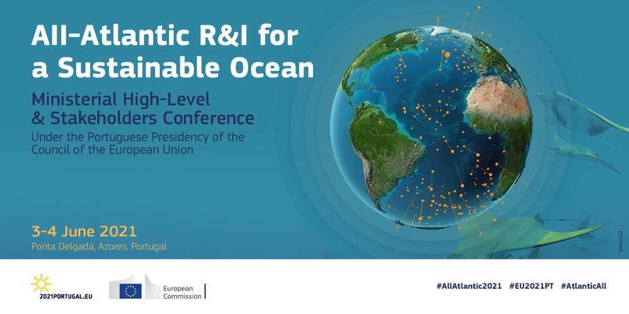 #AllAtlantic2021, a 3 days dive into Ocean Science, industry Insight &amp; Policy perspectives 🌊

📅 2 - 3 June ➡️Side events 
📅 3 - 4 June ➡️Main Conference

allatlanticocean.com/view/atlanticf…

#AtlanticAll #EU2021PT