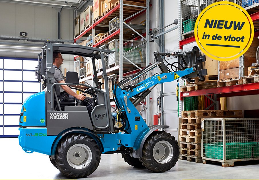 Elektrisch, stil en krachtig - dat is de nieuwe knikgestuurde wiellader in onze vloot! De WL20e van Wacker Neuson is ideaal voor binnenwerkzaamheden of in de buurt van scholen of woonwijken. 
Ben je op zoek naar een elektrische kniklader? 💙💚
➡ bit.ly/3wLWWv9