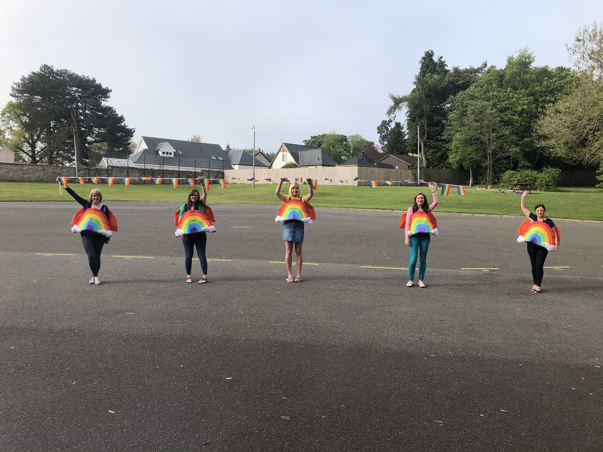 The Guidance Team all set for Rainbow Day #PrideMonth2021 #pride #togetherness #June1st