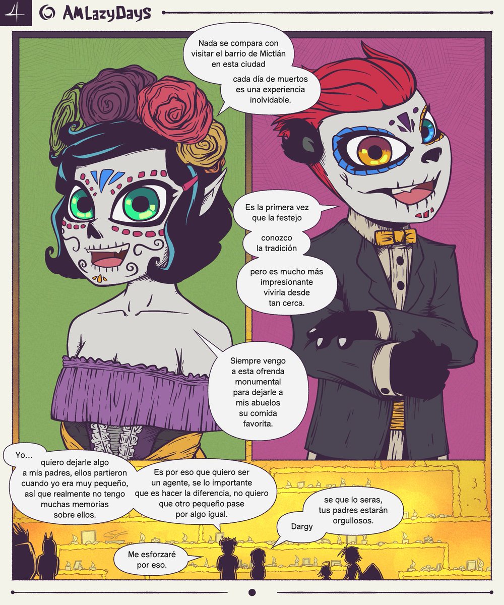 IUNTER_Entmt's tweet photo. Una de las tradiciones que más ha marcado al estudio es el día de muertos, en honor a esta, se realizó este homenaje. 

https://t.co/BUhWIn5nwq

Capítulo 4. 
#AMLazyDays https://t.co/b2VDQGVbMY
