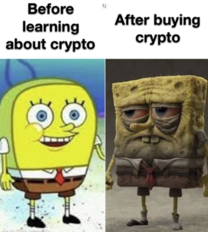 Who said #crypto was stressful?