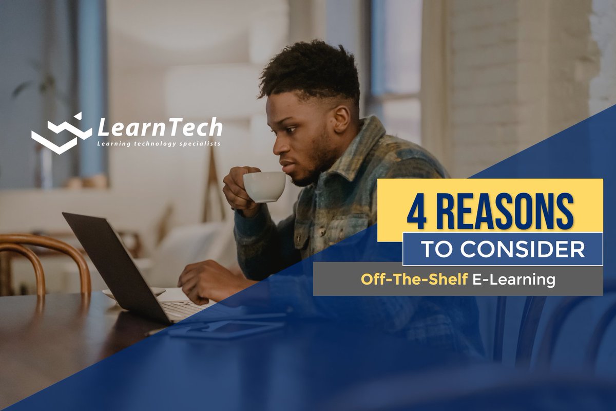 LearnTech_SA's tweet image. Wondering if ready-made courses are the right way to go? Here are four reasons why you should definitely consider Off-The-Shelf.

learntech.co.za/2021/05/25/fou…