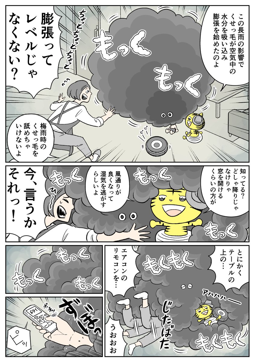 とらちゃんと梅雨 ※明日に続く 