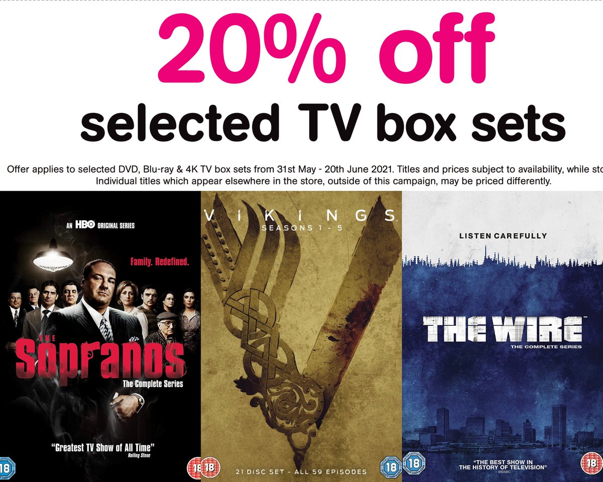 Hmv Hastings More Fabulous Gift Ideas For Fathersday At Hmv Hastings A Huge Off A Range Of Top Tv Boxsets In Store Now For A Limited Period T Co Rjeyvqne3i