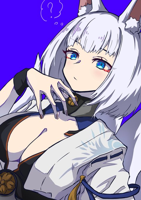 去年描いた加賀さん🦊 