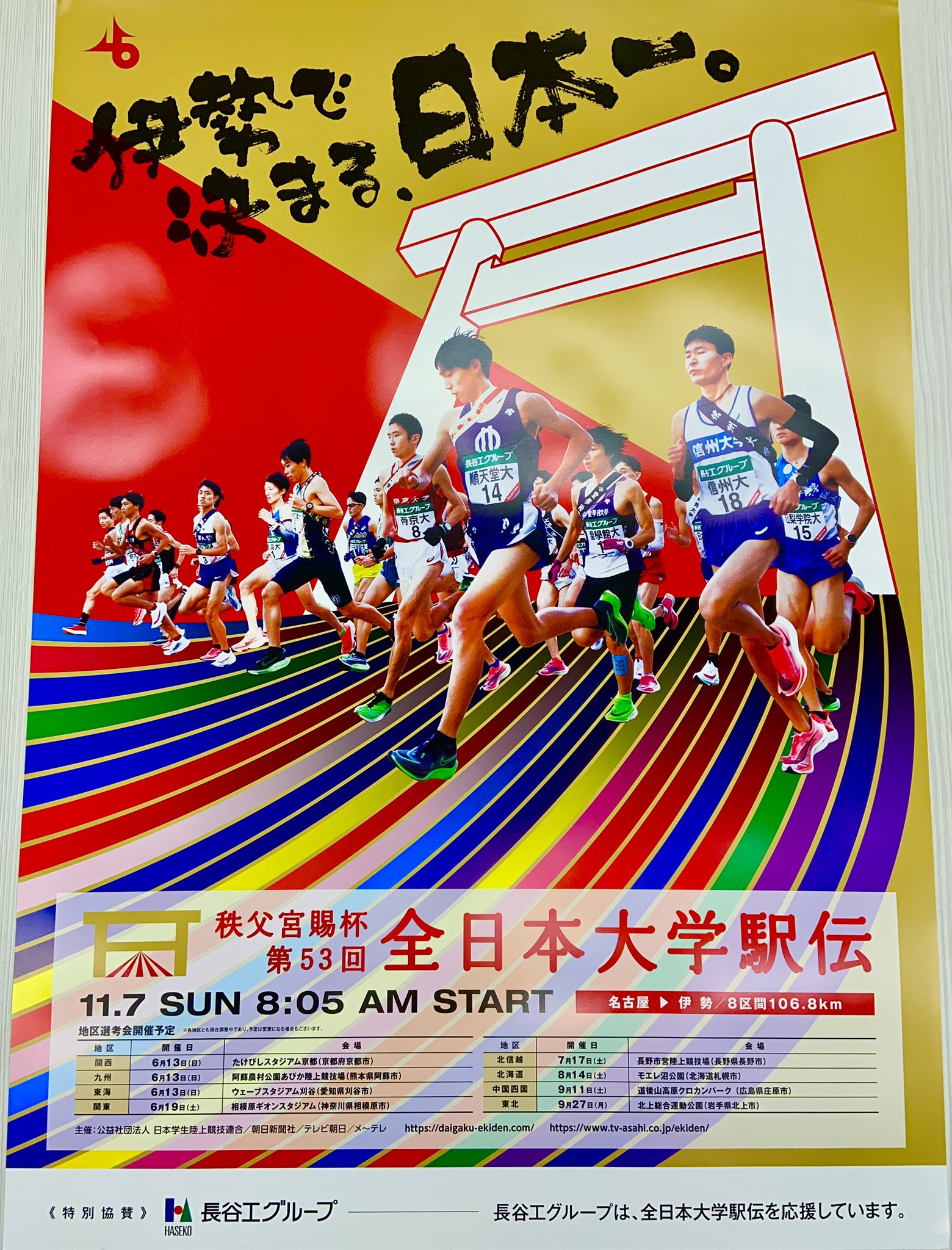 全日本大学駅伝 on X: 