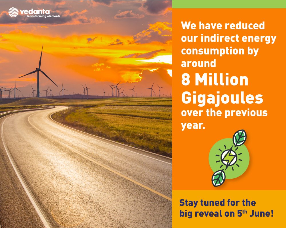 VedantaAluminum's tweet photo. With modern technology, energy efficient equipment and a focused approach towards energy conservation, we have reduced the indirect energy consumption of our #aluminium business by around 8 million GJ in FY20 over FY19.
Keep watching this space for more! #PartnersForTheFuture https://t.co/l4lJPMtIam