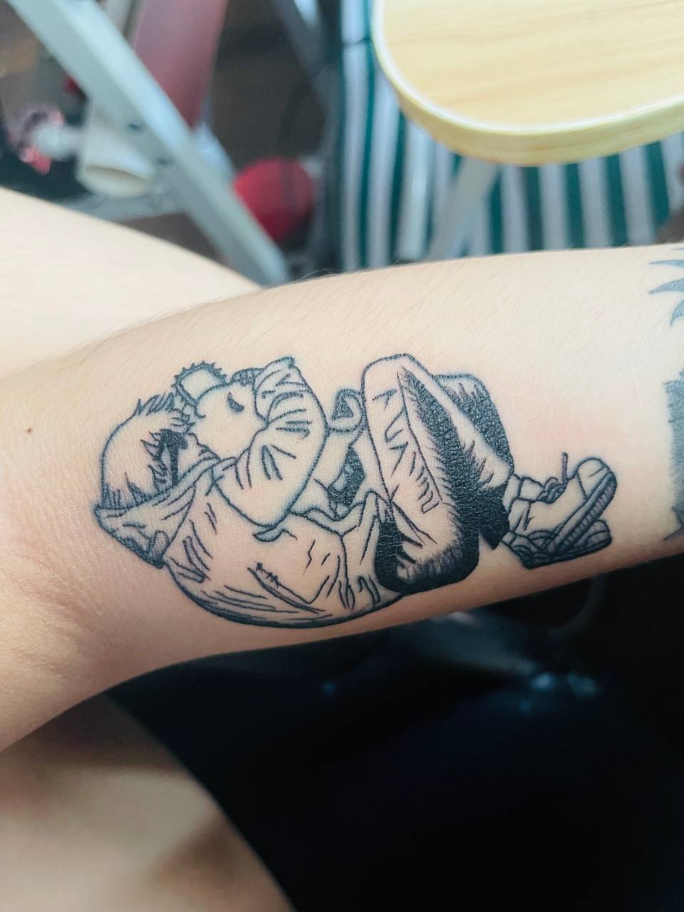 Chainsaw man tattoo done by Brozillian Tattoos OC rChainsawMan #26 Chainsaw man tattoo done by Brozillian Tattoos OC rChainsawMan