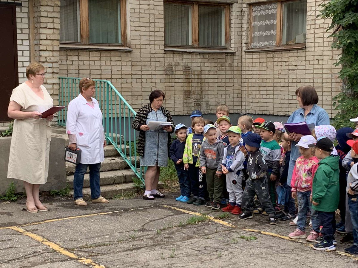 31.05.2021 в #ГБОУ_ООШ_19_СП_Детский_сад_Аист прошли эвакуационные учения.