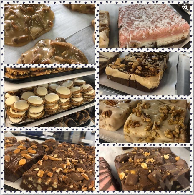 ExxonSmiths's tweet photo. Smith's 'Best of The South" #Remembering and giving #honor to #all those who gave their #lives while serving our #country. Fresh #Pralines and #Best ever #Fudge Specials. Order online https://t.co/ufoycuBM4T or Call 803-854-2687 #MemorialDay Weshipeverywhere https://t.co/HuUTy6Sjck