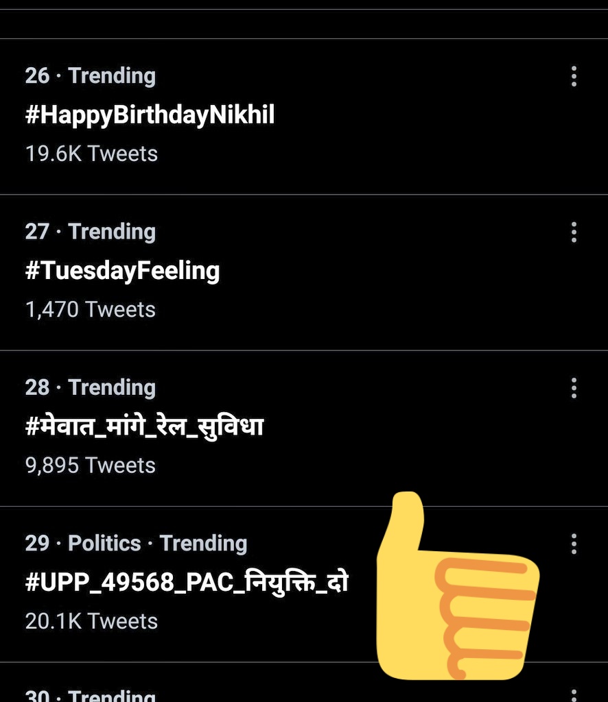 i_m_vikull's tweet photo. #UPP_49568_PAC_नियुक्ति_दो
Joining do jadli
@kpmaurya1 
@myogiadityanath 
@CMOfficeUP 
@UPGovt 
@Mayawati 
@yadavakhilesh 
@AAPUttarPradesh https://t.co/xJhpe3FM2d