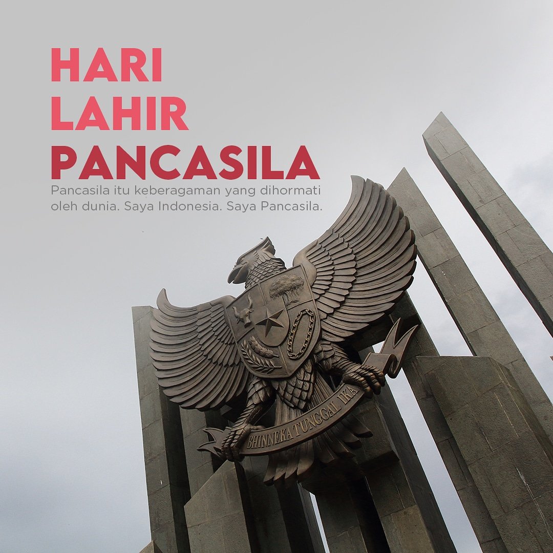 ardgroupid's tweet photo. Pancasila adalah semangat persatuan dan momentum untuk merajut keragaman jadi keindahan. Selamat hari lahir Pancasila.

#ARDGroup #LimaDigit #Ardency #HariLahirPancasila https://t.co/PtxdlkuQuy
