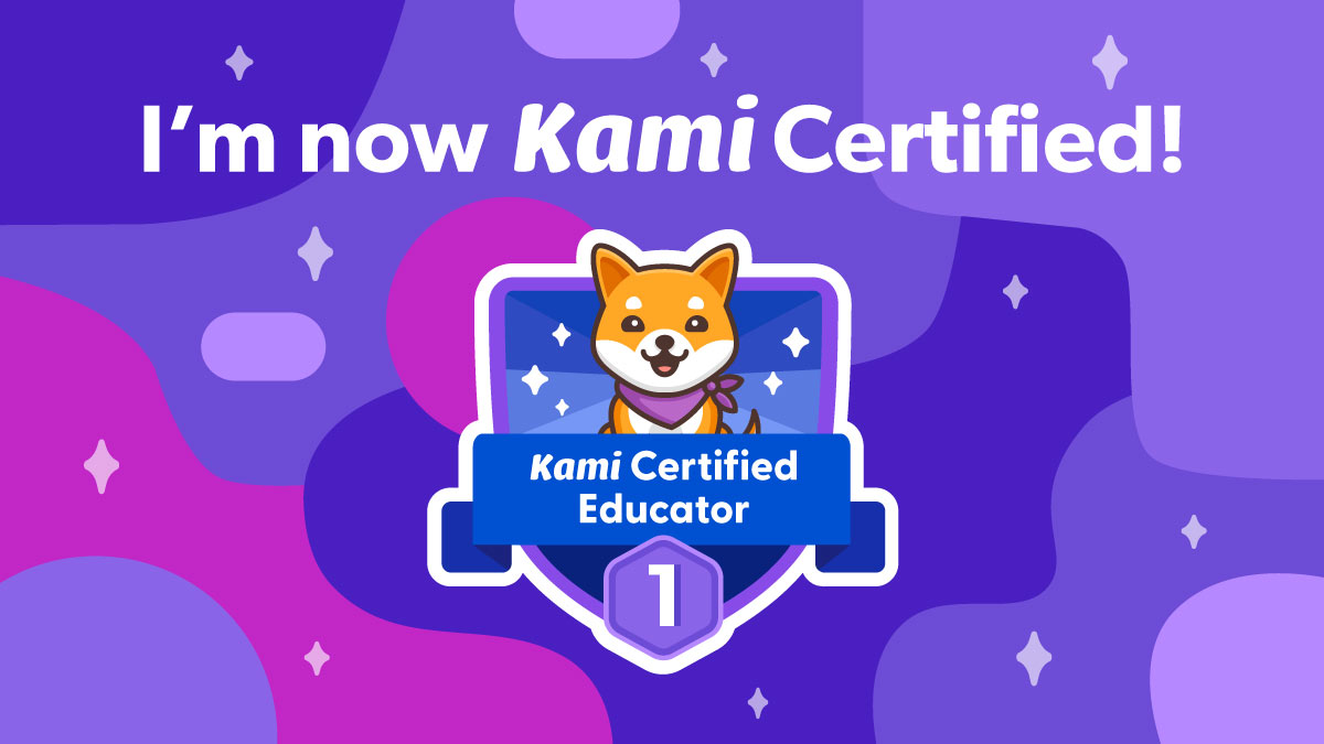Just got #KamiCertified 💜 Loving all the possibilities! @usekamiapp